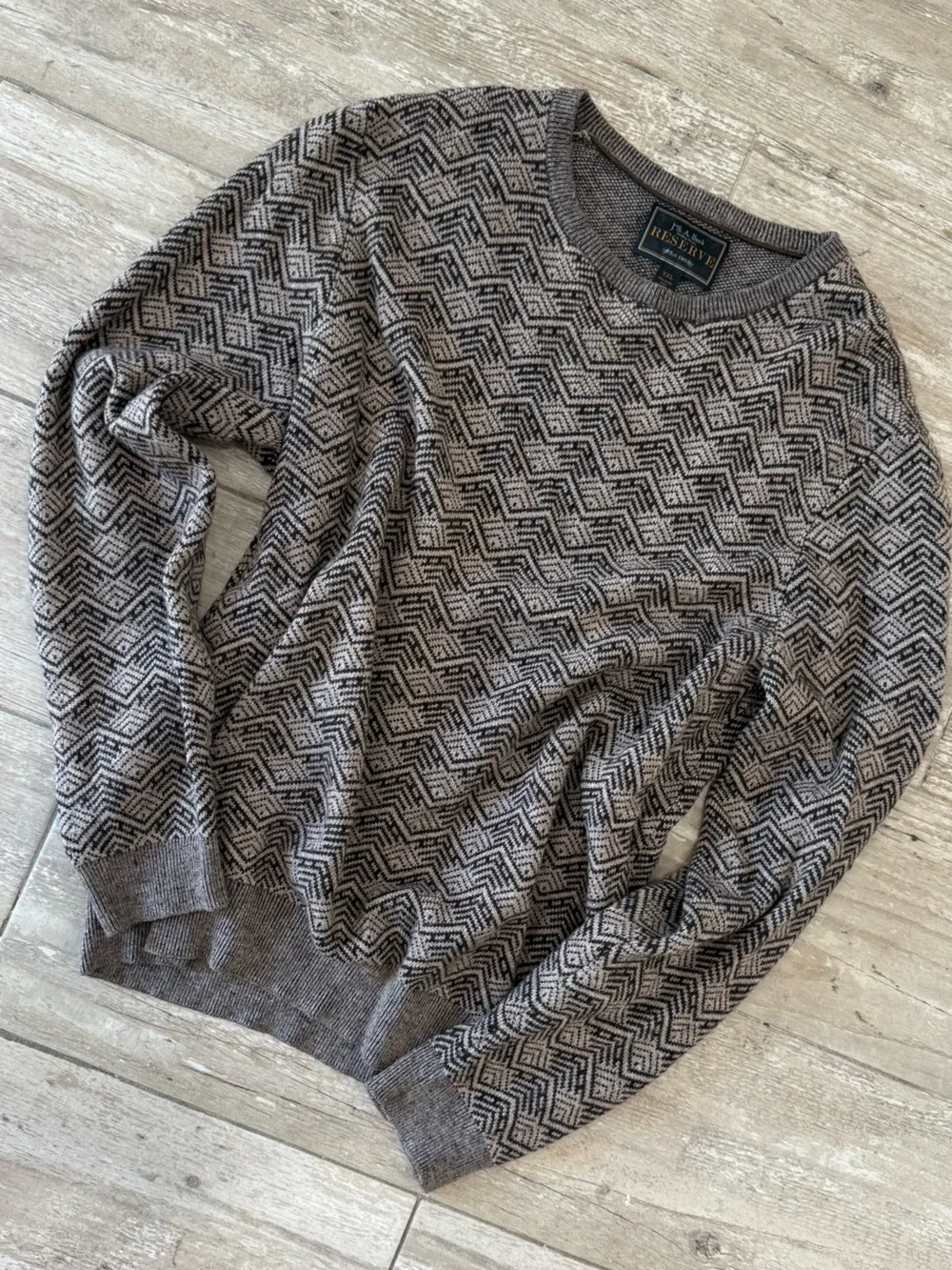 Men’s Jos A. Bank Reserve Wool Crewneck Sweater